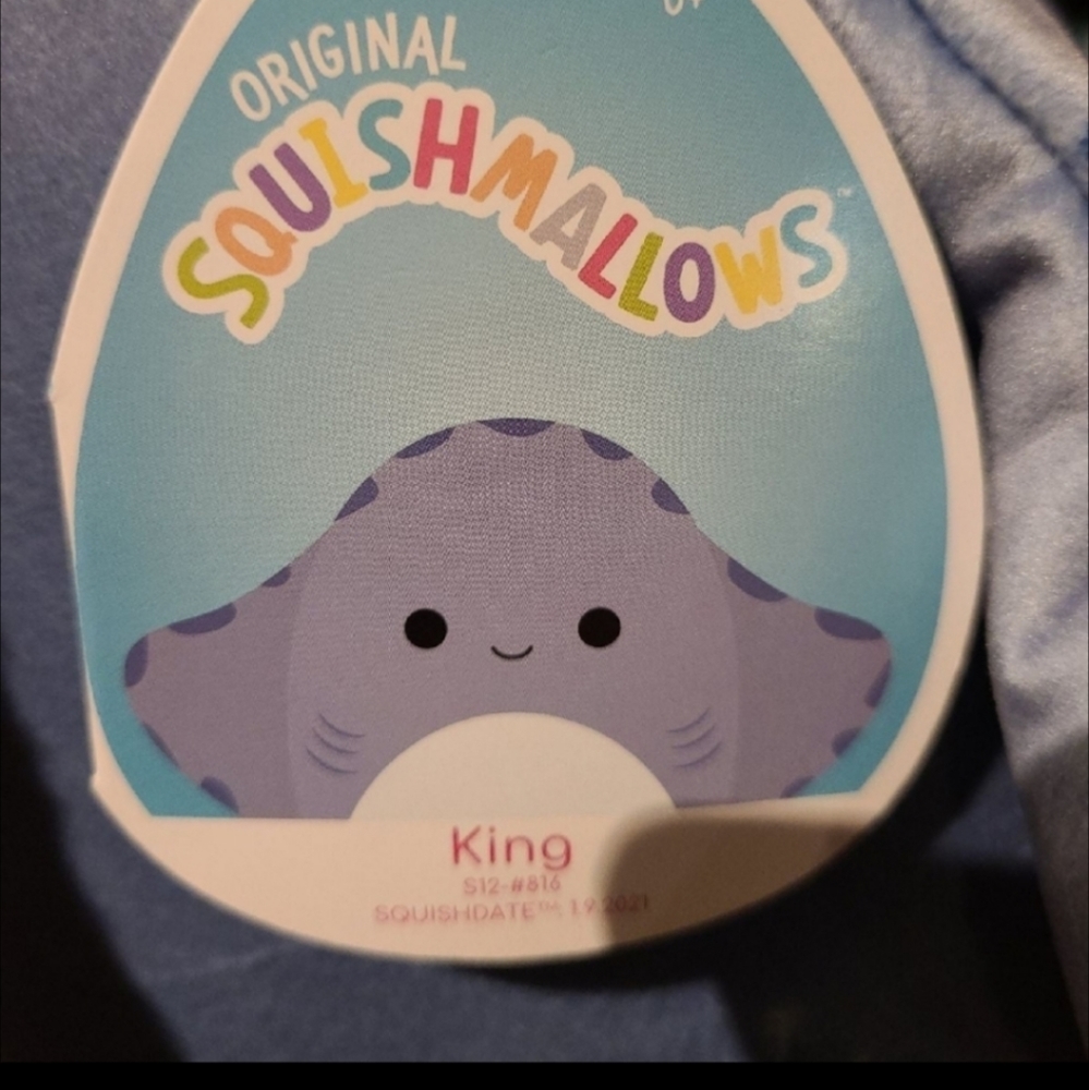 King Stingray 12 inches squishmallow
